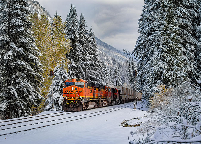 Snow makes a beautiful backdrop but also comes with challenges. 